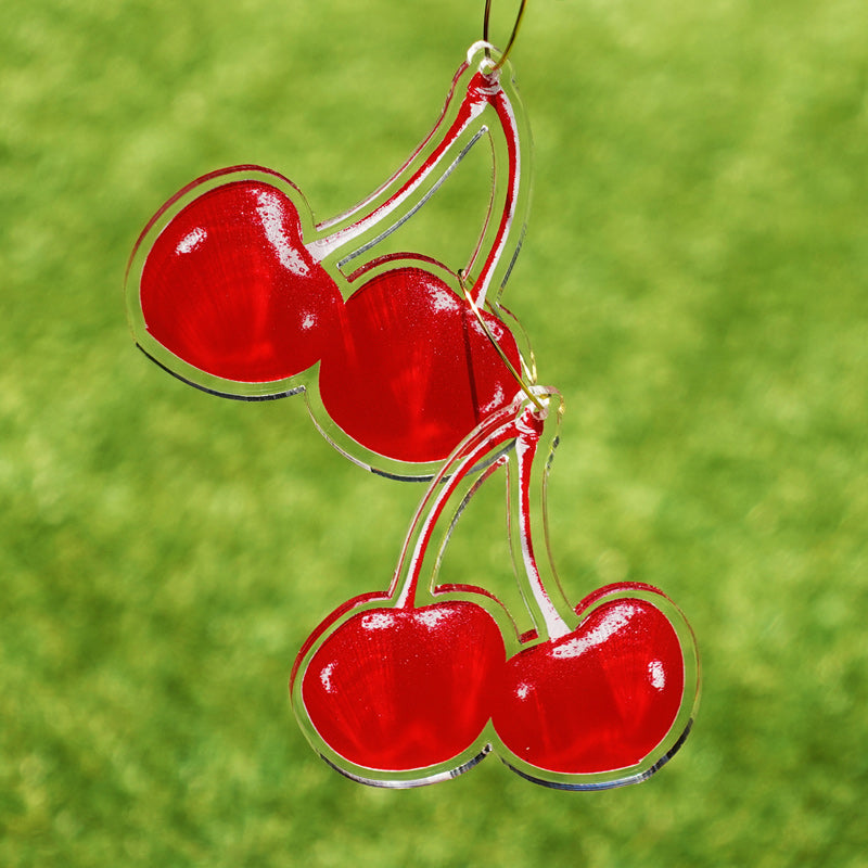 Custom Printed Clear Acrylic Earrings