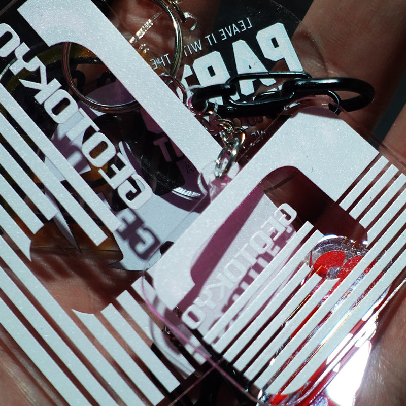 Custom Keychains - Printed Clear Acrylic